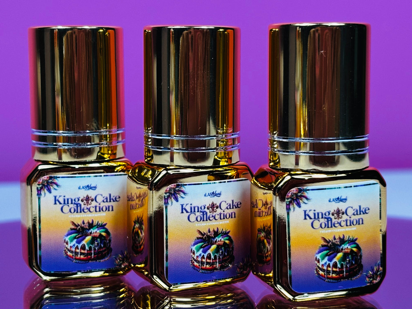 KING CAKE COLLECTION EYELASH EXTENSION ADHESIVE